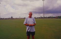 This is the brand new Sportsplex in Coral Springs, FL.  It is a shared use facilities with the city and county school board for their new high school.  Pictured is Gary Eckout, Sports Turf Manager for this facility