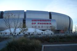 The STMA Seminar on wheels took us to the University of Phoenix Stadium which also was preparing for Superbowl XLII.