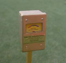 Turf-Tec Moisture Sensor will tell if soils are hydrophobic or have dry spots.
