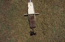 A Soil Profile taken with the Mascaro Profile Sampler of the Progress Energy Park (Al Lang Stadium) field.